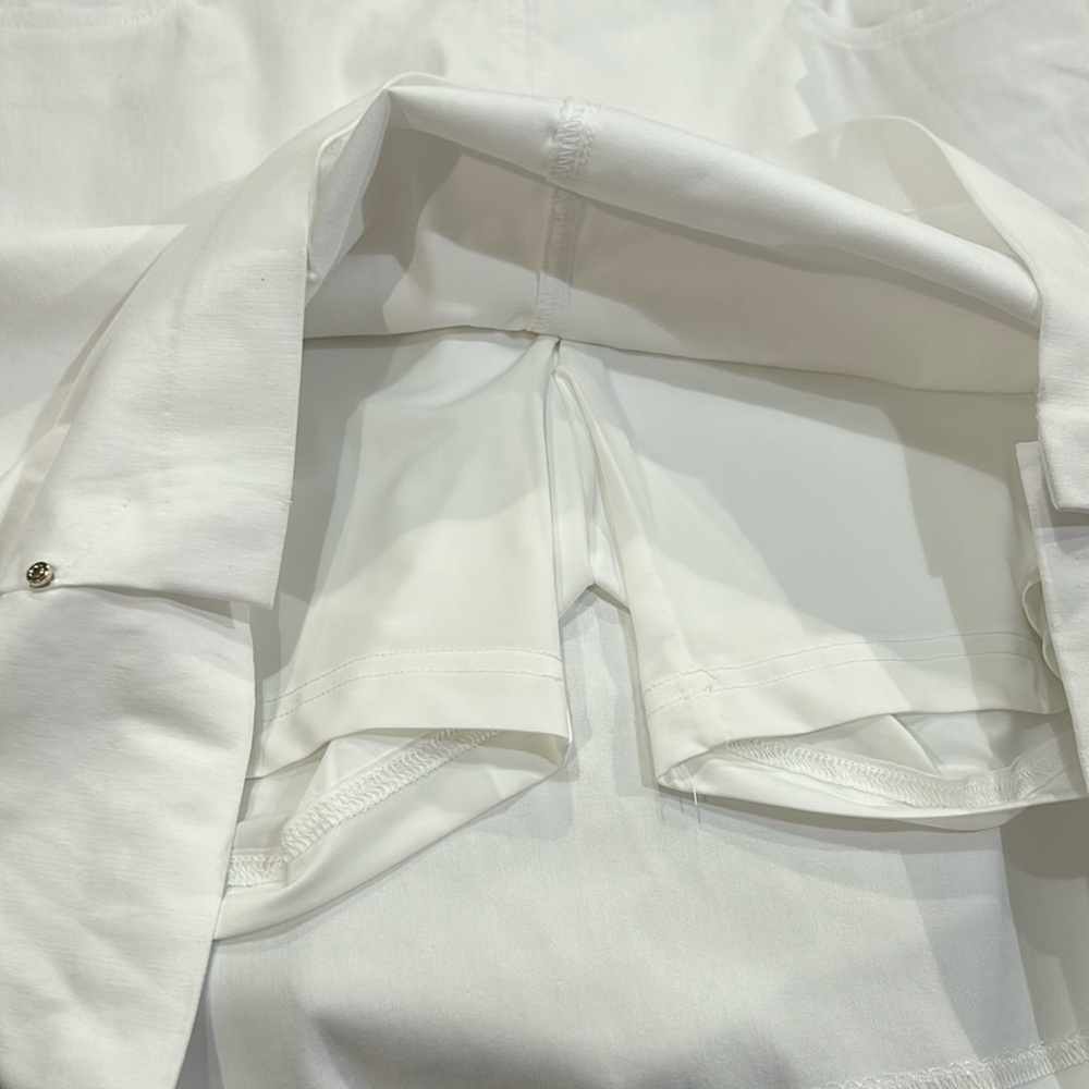 Hilary Radley Women's Skort in Light Cream - Picture 2 of 6